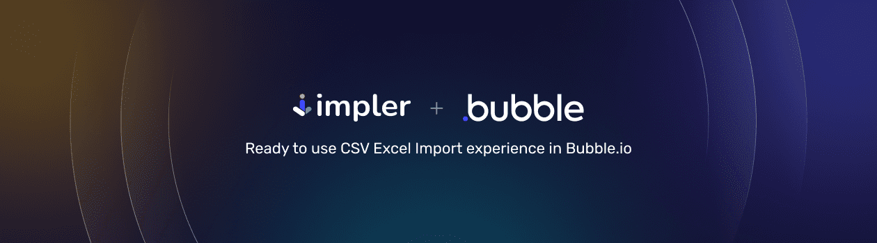 Widening horizon with Bubble.io CSV Excel Import Plugin