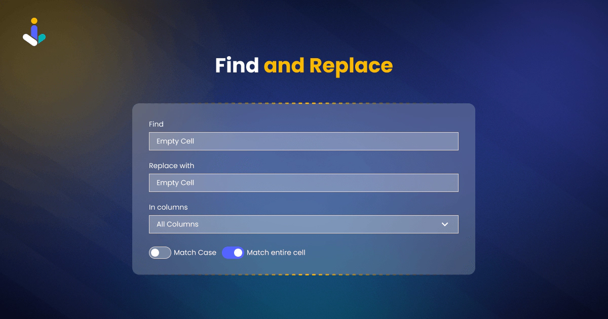 Find and Replace Impler Find and Replace